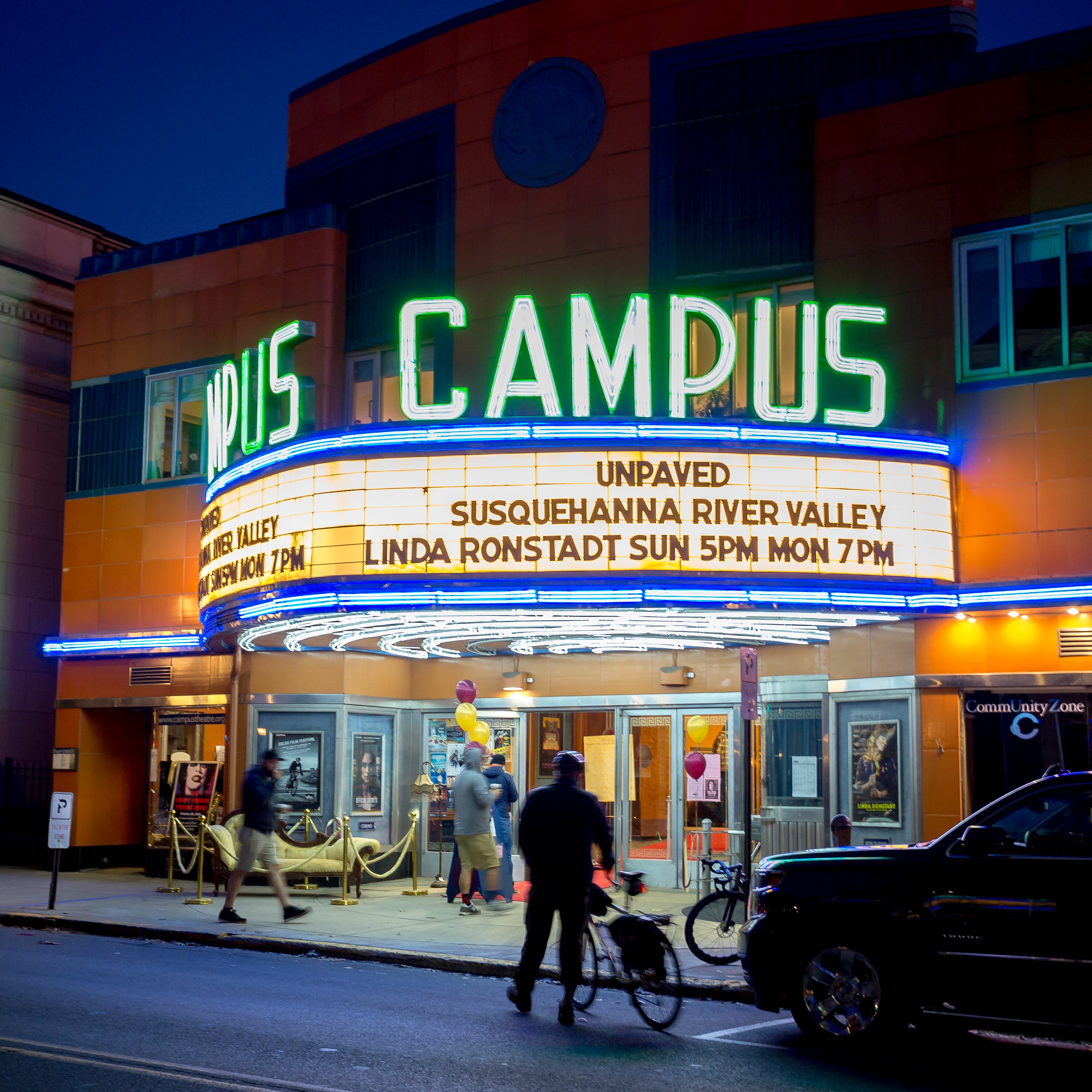 Here are the films for the unPAved Film Festival on Saturday (drumroll please)...
🎥 "All Bodies on Bikes" by @rideshimano & @allbodiesonbikes (thanks, @marleyblonsky)
🎥 "Back for More" by @susquehannarivervalley & @heartmade_productions 
🎥 "The Importance Of Connection" & "Driven By Creativity" by @schwalbetires 
🎥 "The Building That Kept Building" by @rustyrailbrewing 
🎥 "North Bound Blönduós" & "unPAved 2025: Celebrating the Incredible PA Gravel scene" by @gloryhog 
And there will be a few more videos, guest speakers, snacks and free @newtrailbrewing beer so join us at the @thecampustheatre this Saturday evening! 
Doors open at 5:30 pm and tickets are just $10 at the door or on our reg page: www.bikereg.com/unpaved-of-the-susquehanna-river-valley
Note: Linda Ronstadt will not be performing on Sunday or Monday ☹️